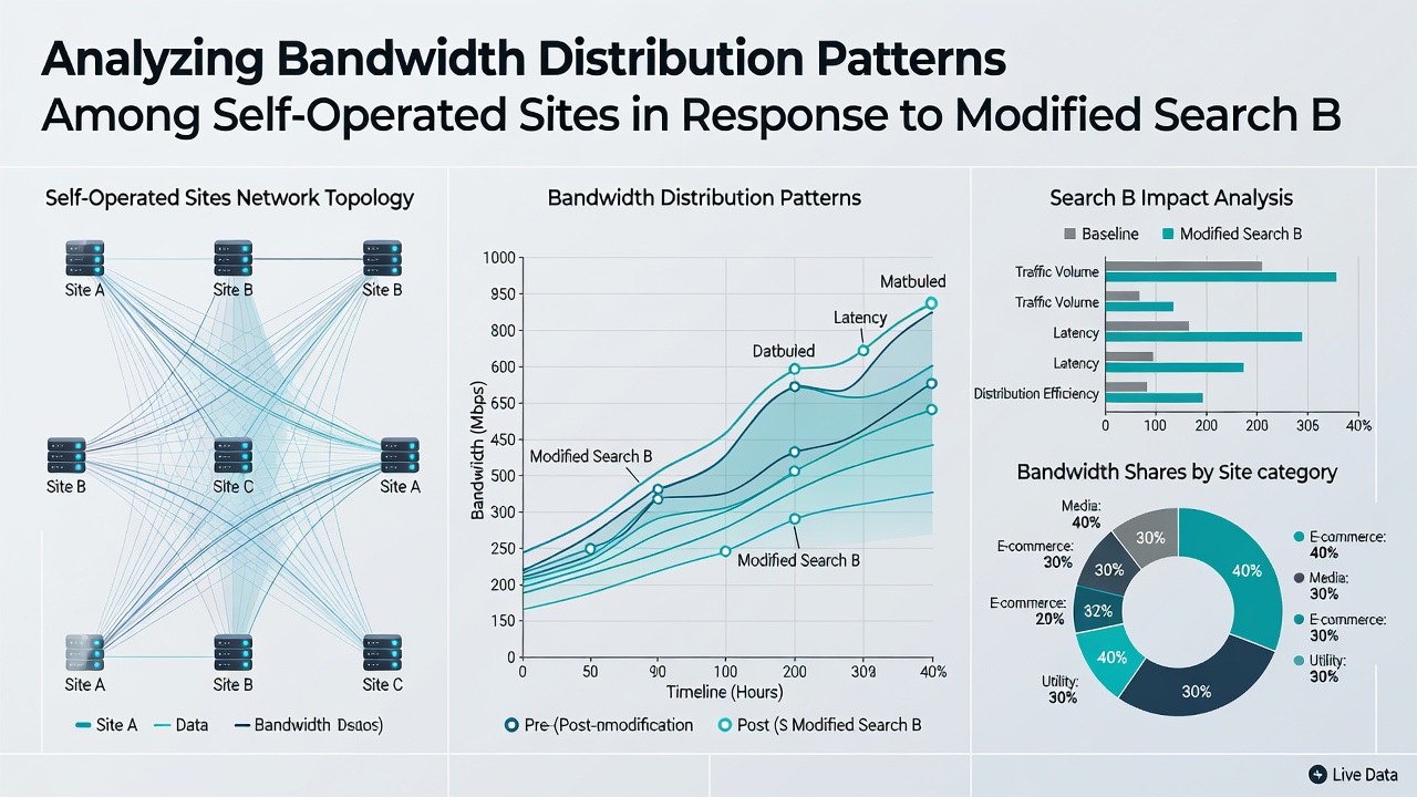 Chart illustrating bandwidth allocation adjustments on self-operated websites following search bot behavior modifications in mid-2026